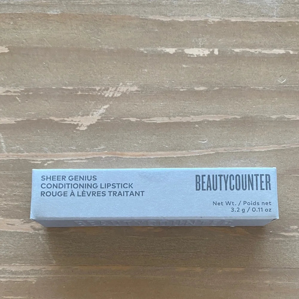 BEAUTYCOUNTER Sheer Genius Conditioning Lipstick In Petal Neutral Beige Pink